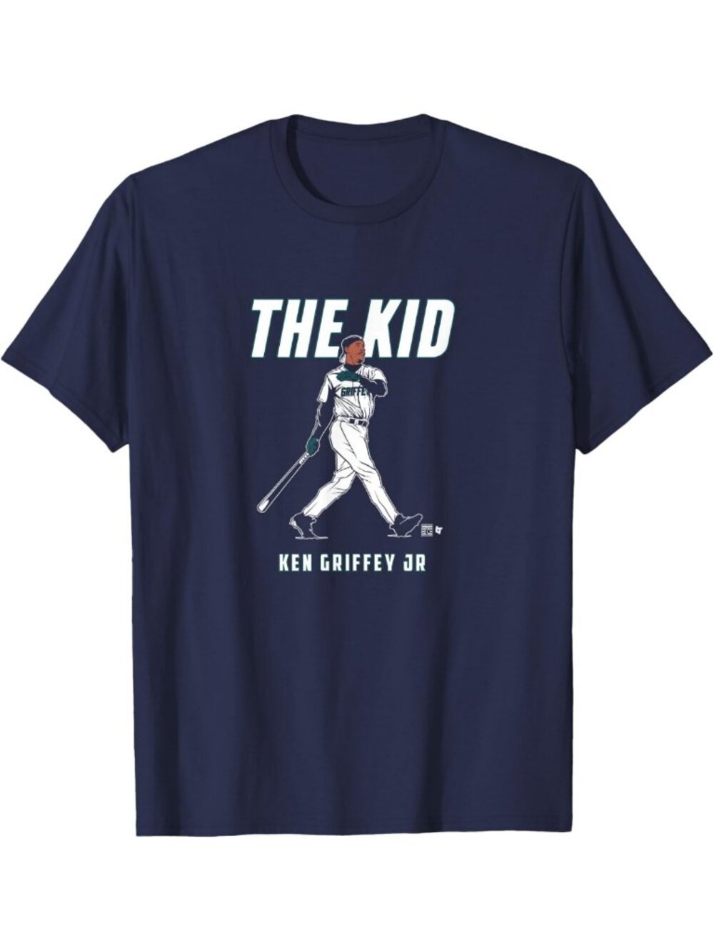 Vintage Seattle Baseball T-Shirt - Ken Griffey Jr. Graphic Tee, Unisex, Casual